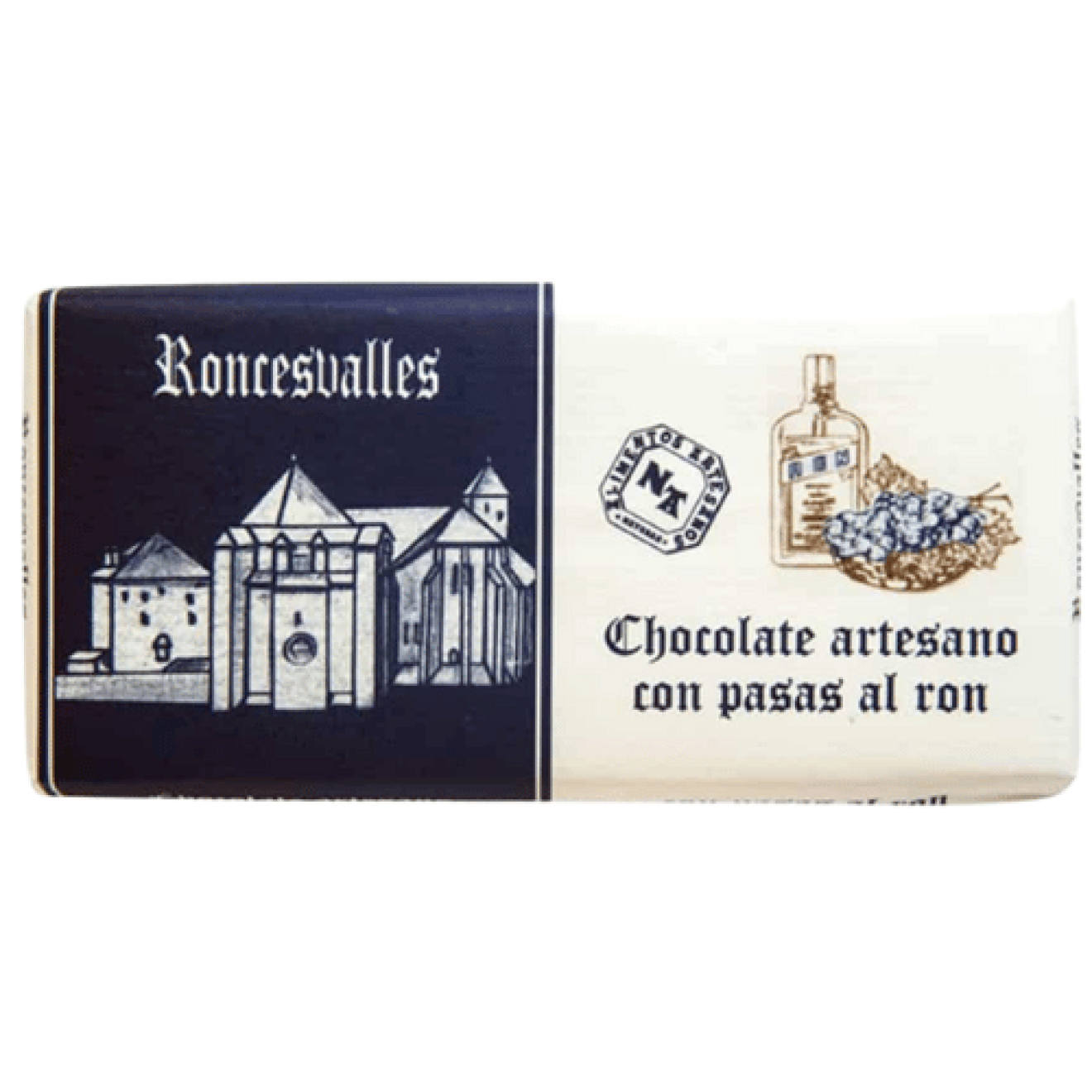 Roncesvalles - Schokolade mit Rum Rosinen